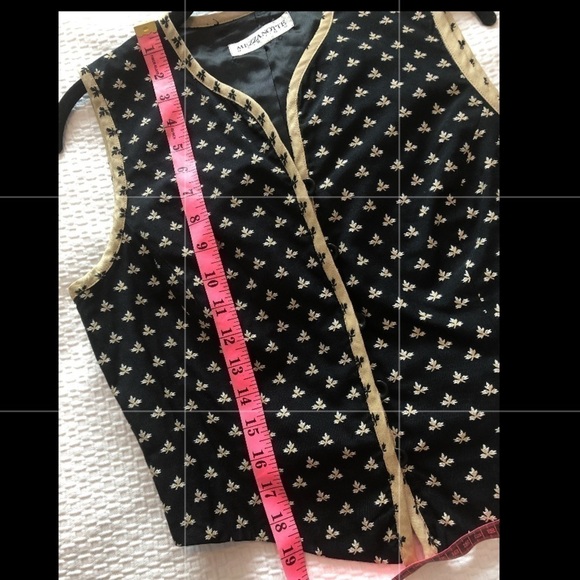 Vintage Mezzanotte Vest - Picture 11 of 12